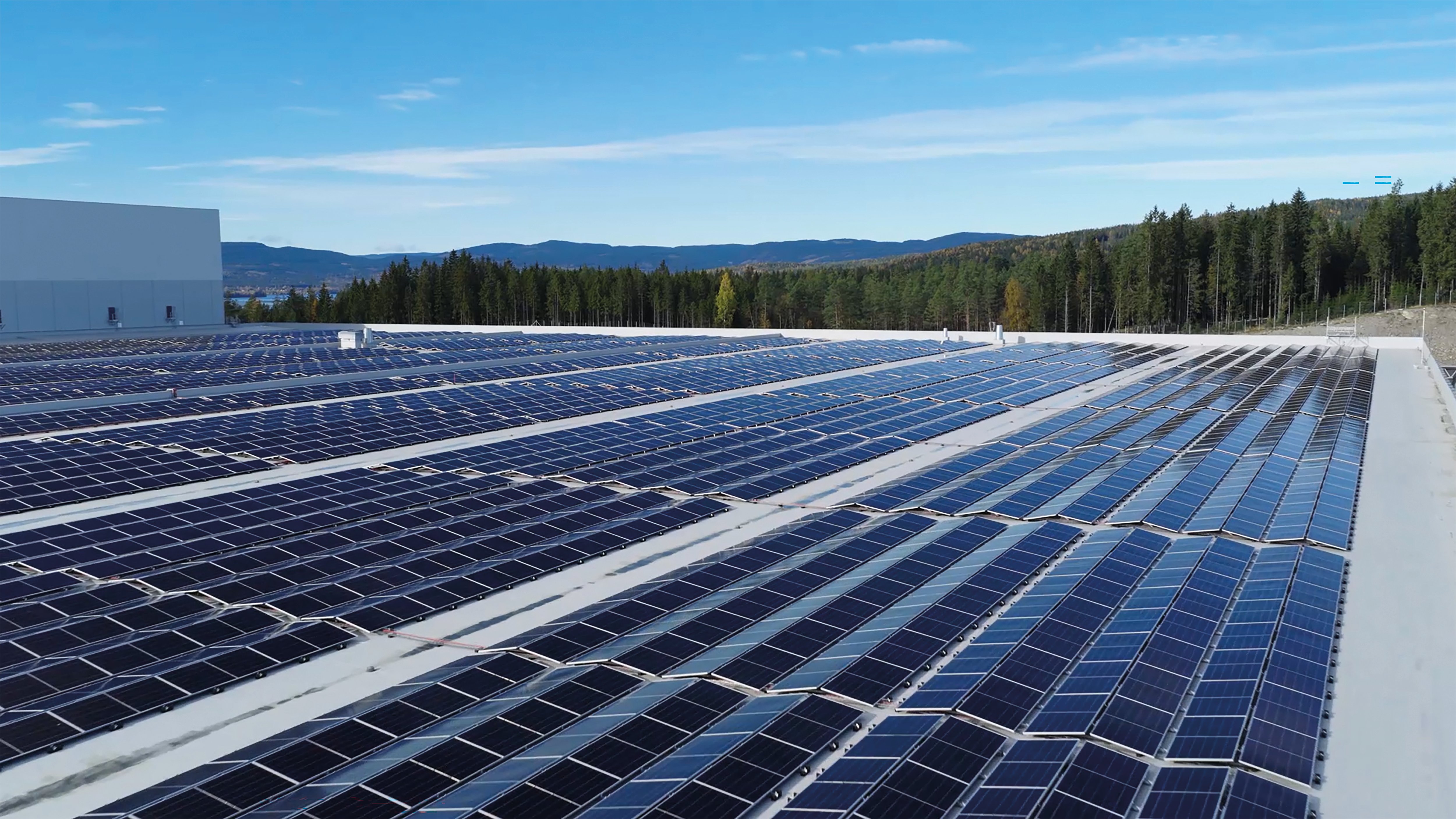 Large solar panel project in Norway